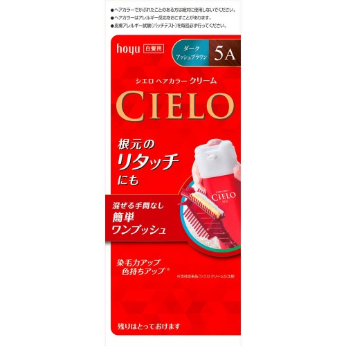 Hoyu Cielo 美源 染发膏宣若 #5A 深灰褐色 80g 